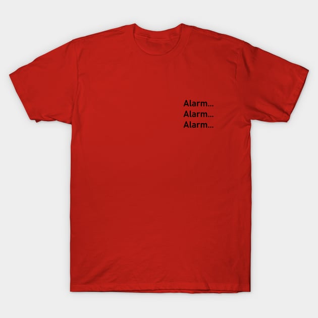 Alarm T-Shirt by Oz9